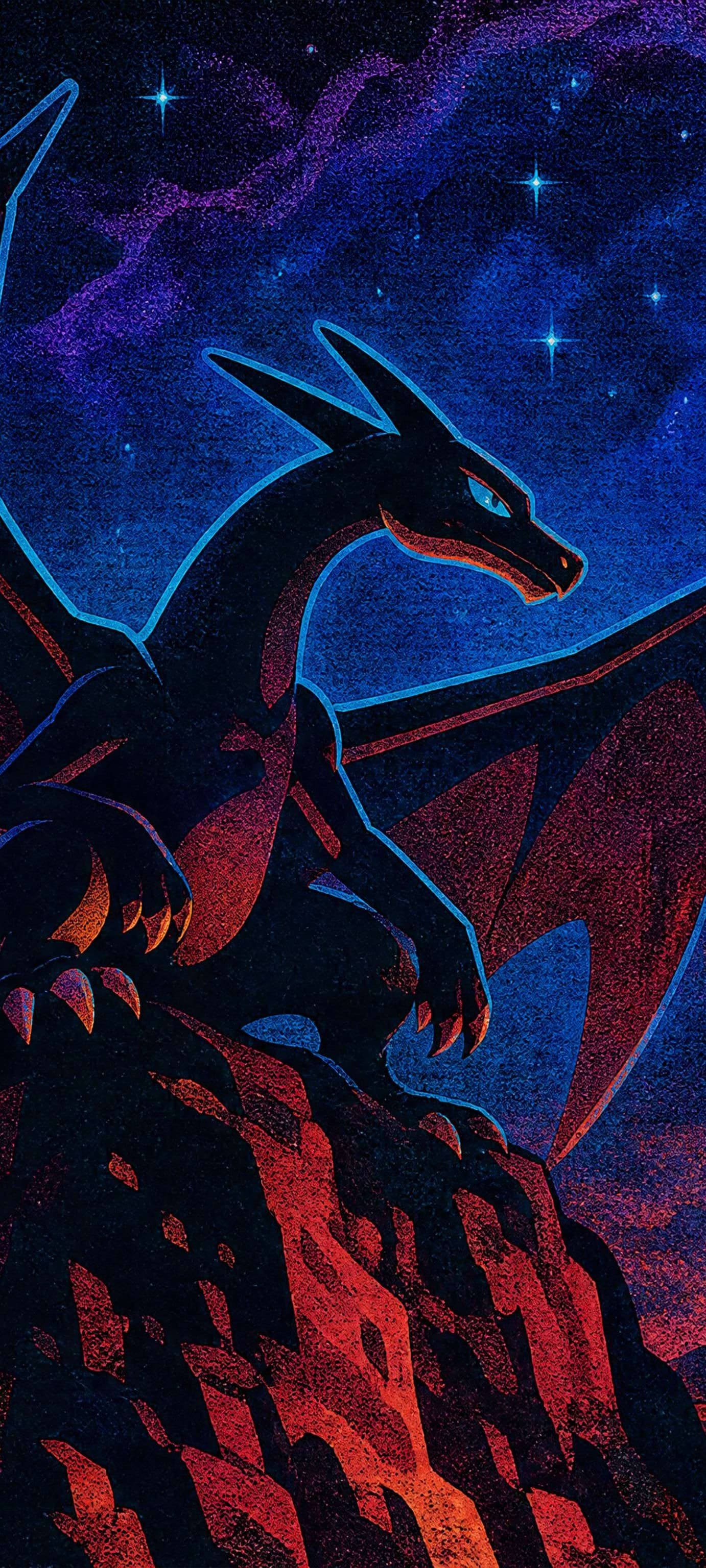 Volcanic Dragon Ridge - free phone wallpaper