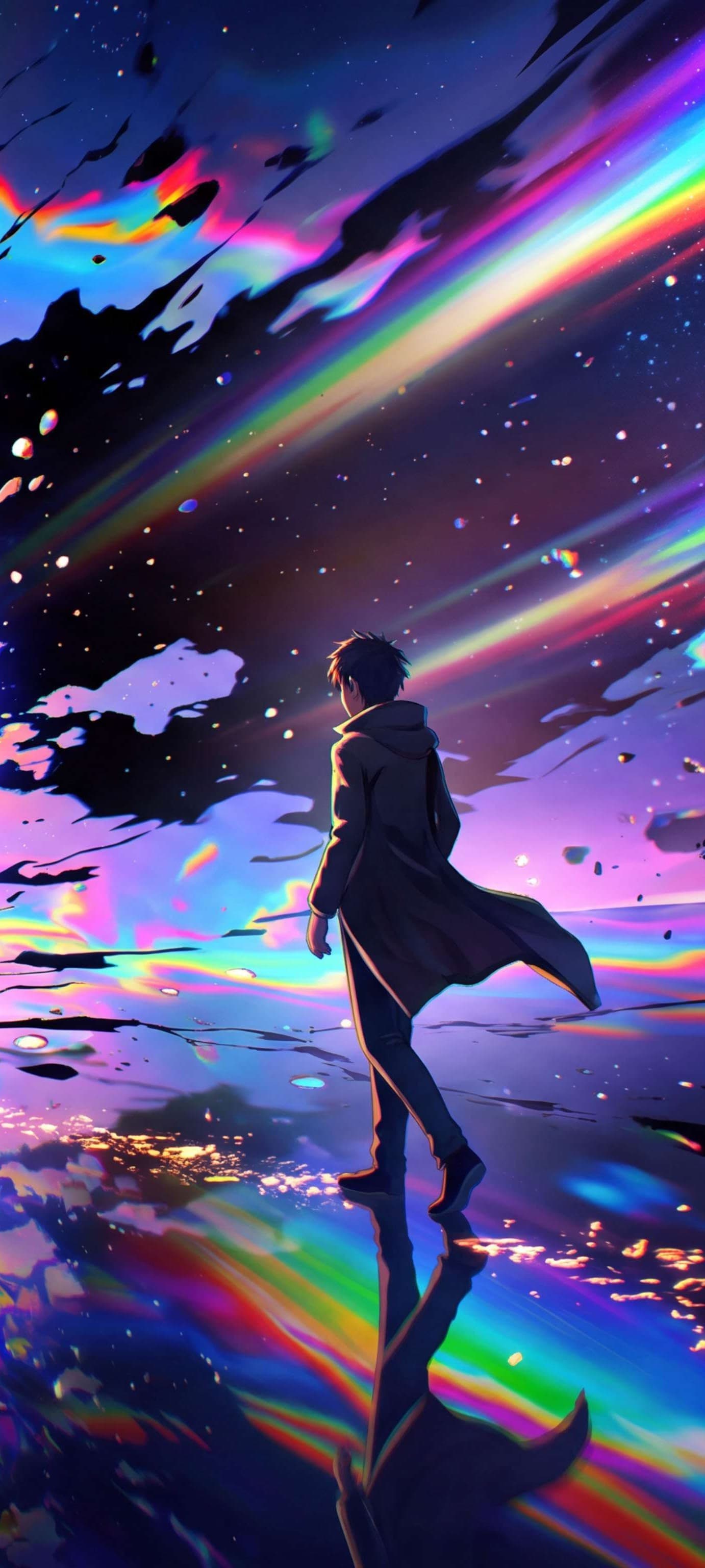 Cosmic Portal Odyssey - free phone wallpaper