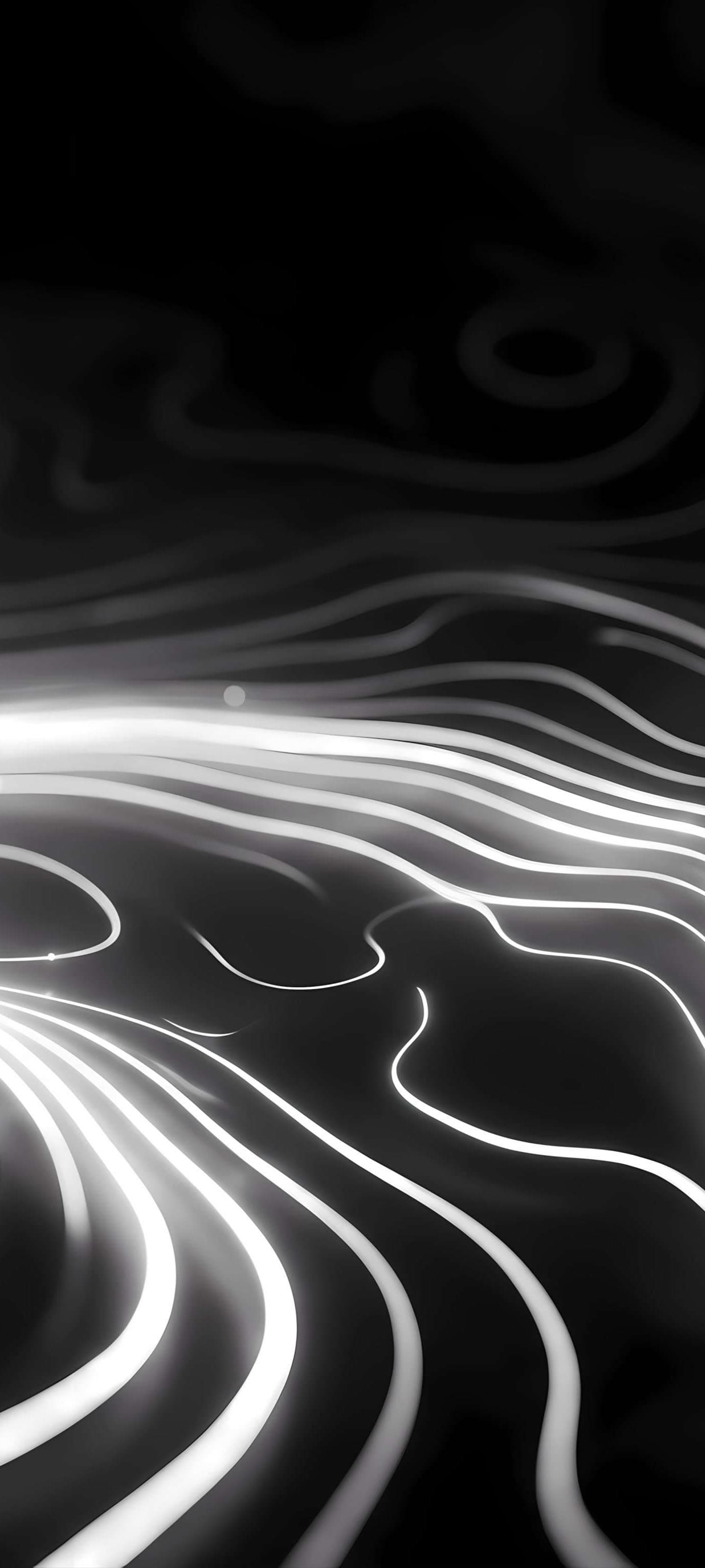 Topographic Glow - free phone wallpaper