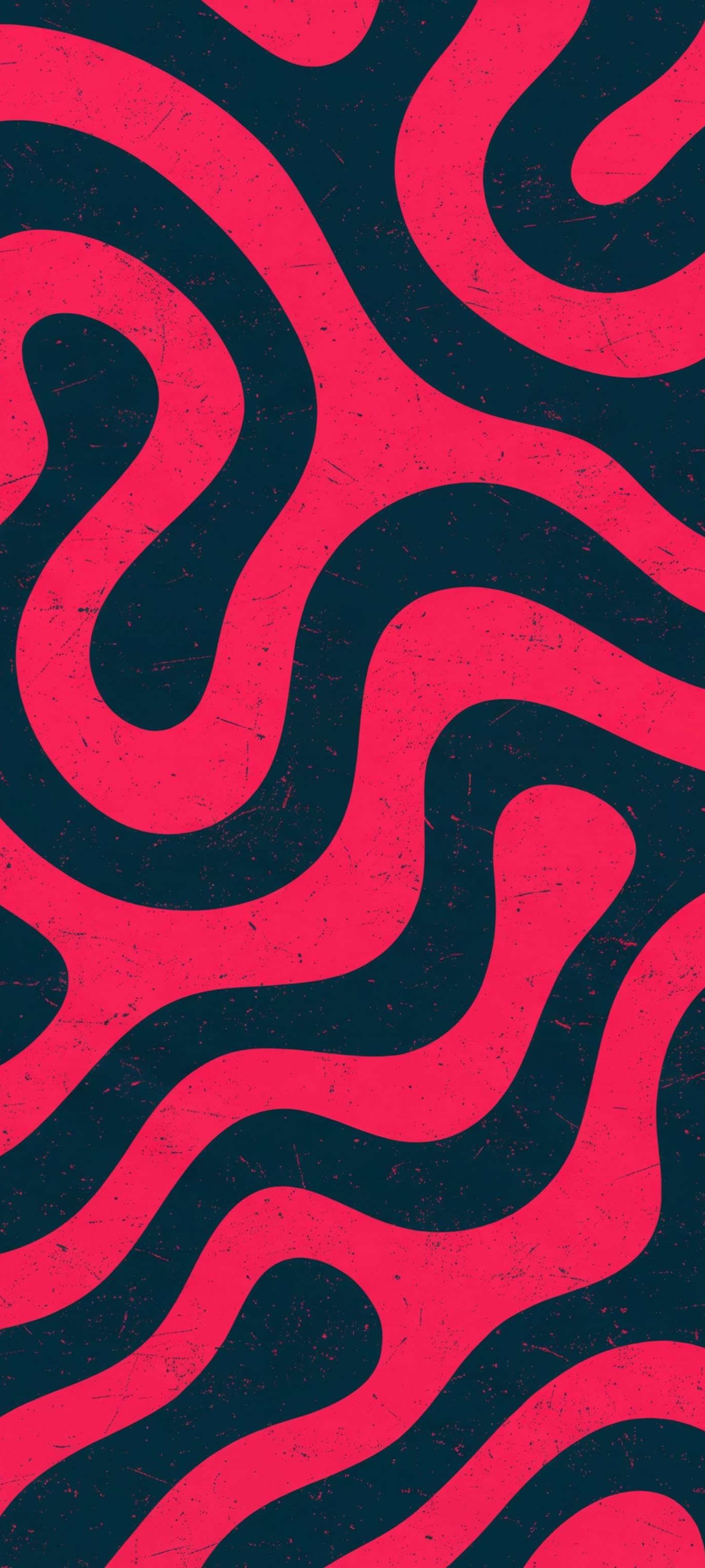 Coral Pattern Flow - free phone wallpaper